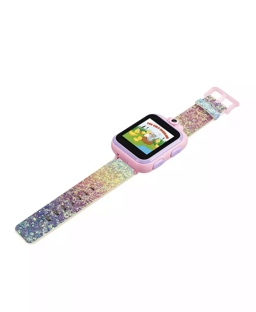 商品Playzoom|Kid's 2 Textured Rainbow Glitter Tpu Strap Smart Watch,价格¥193,第3张图片详细描述