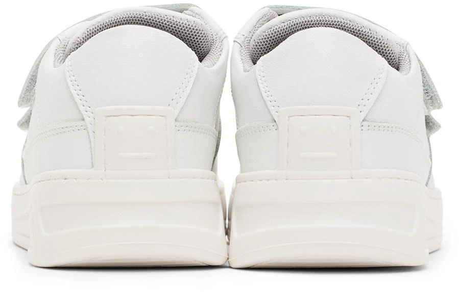 商品Acne Studios|Kids White Velcro Sneakers,价格¥1405,第2张图片详细描述