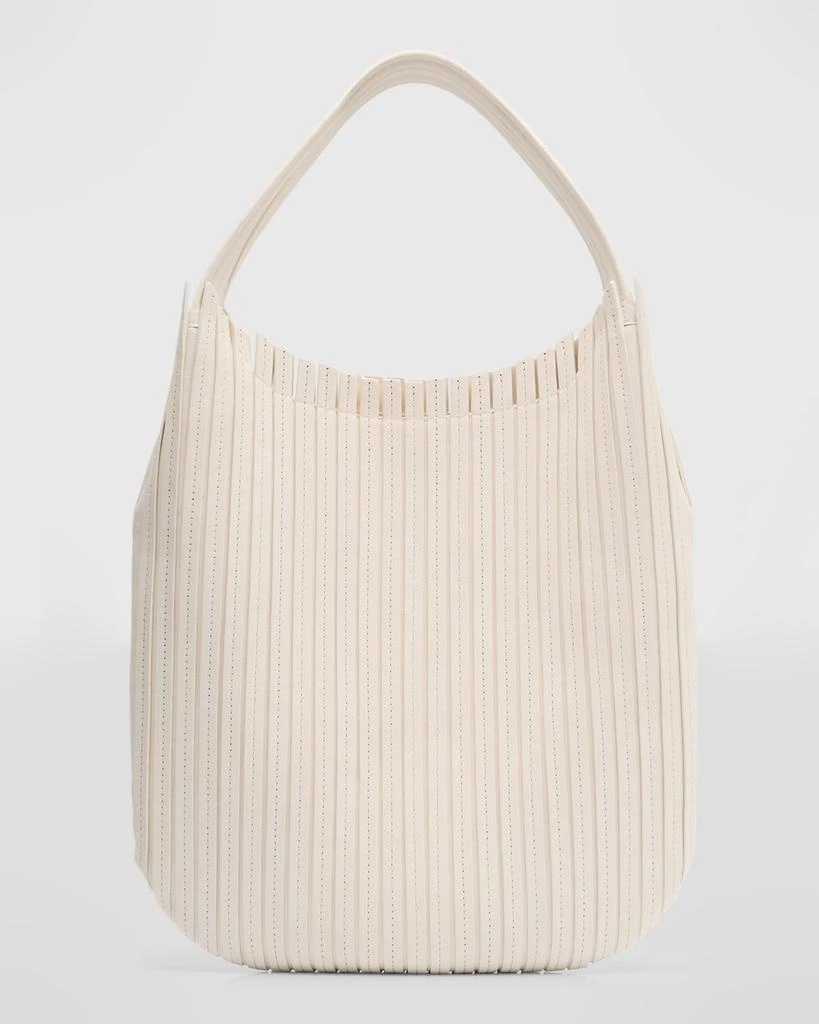 商品The Row|Noah Small Tote Bag in Striped Leather,价格¥20239,第1张图片
