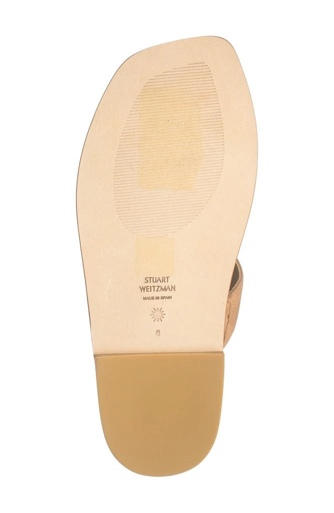 商品Stuart Weitzman|Lyla Flat Slide Sandal,价格¥1148,第5张图片详细描述