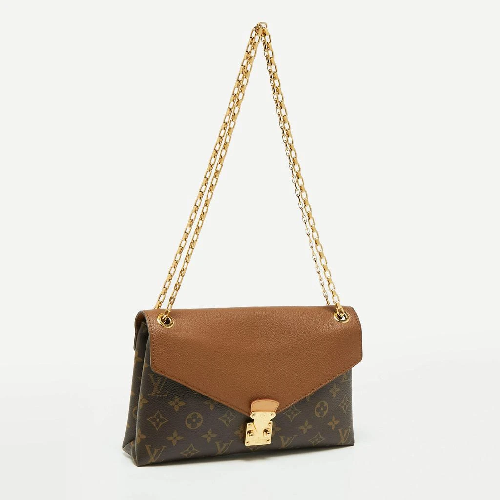 商品[二手商品] Louis Vuitton|Louis Vuitton Bronze Monogram Canvas Pallas Chain Bag,价格¥9222,第3张图片详细描述