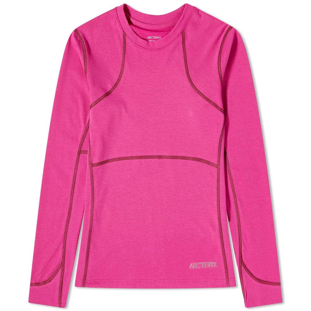 商品Arc'teryx|女式 始祖鸟 System A系列 长袖T恤 粉色,价格¥1014,第1张图片