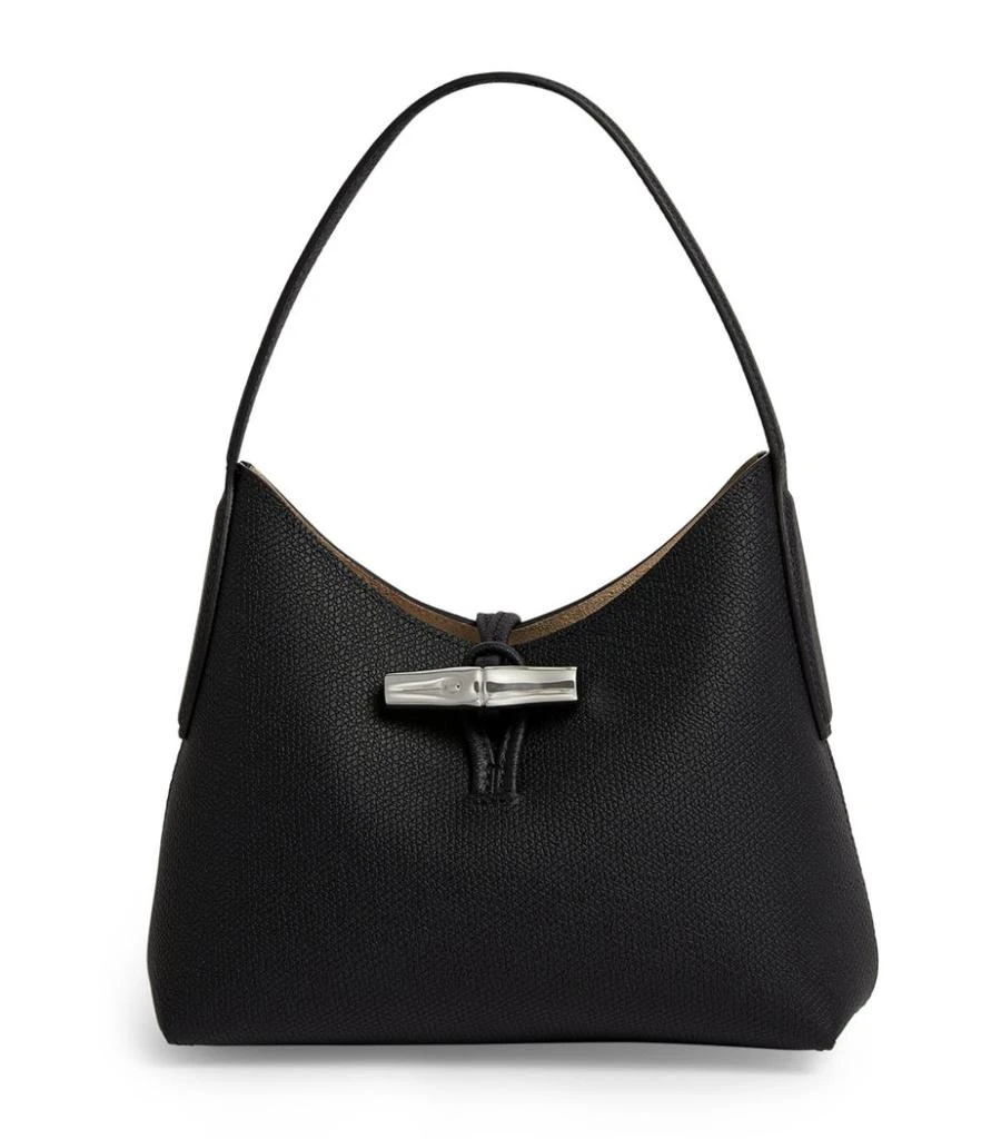 商品Longchamp|Leather Roseau Shoulder Bag,价格¥2195,第1张图片