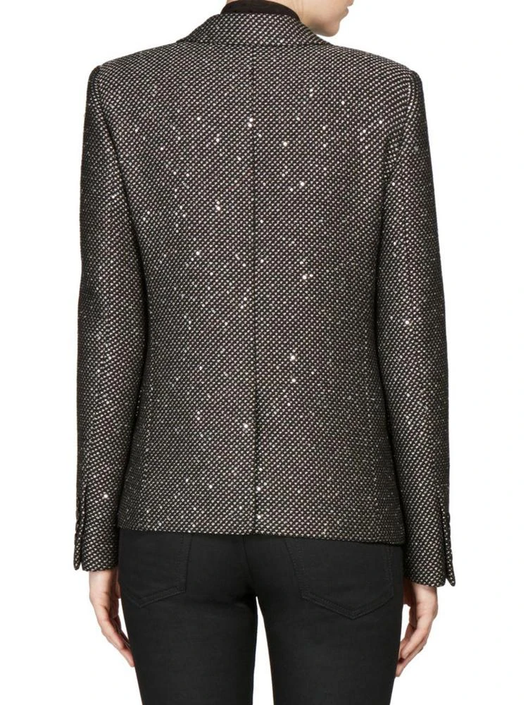 商品Yves Saint Laurent|Saint Laurent - Paillette Two-Button Jacket,价格¥5152,第2张图片详细描述