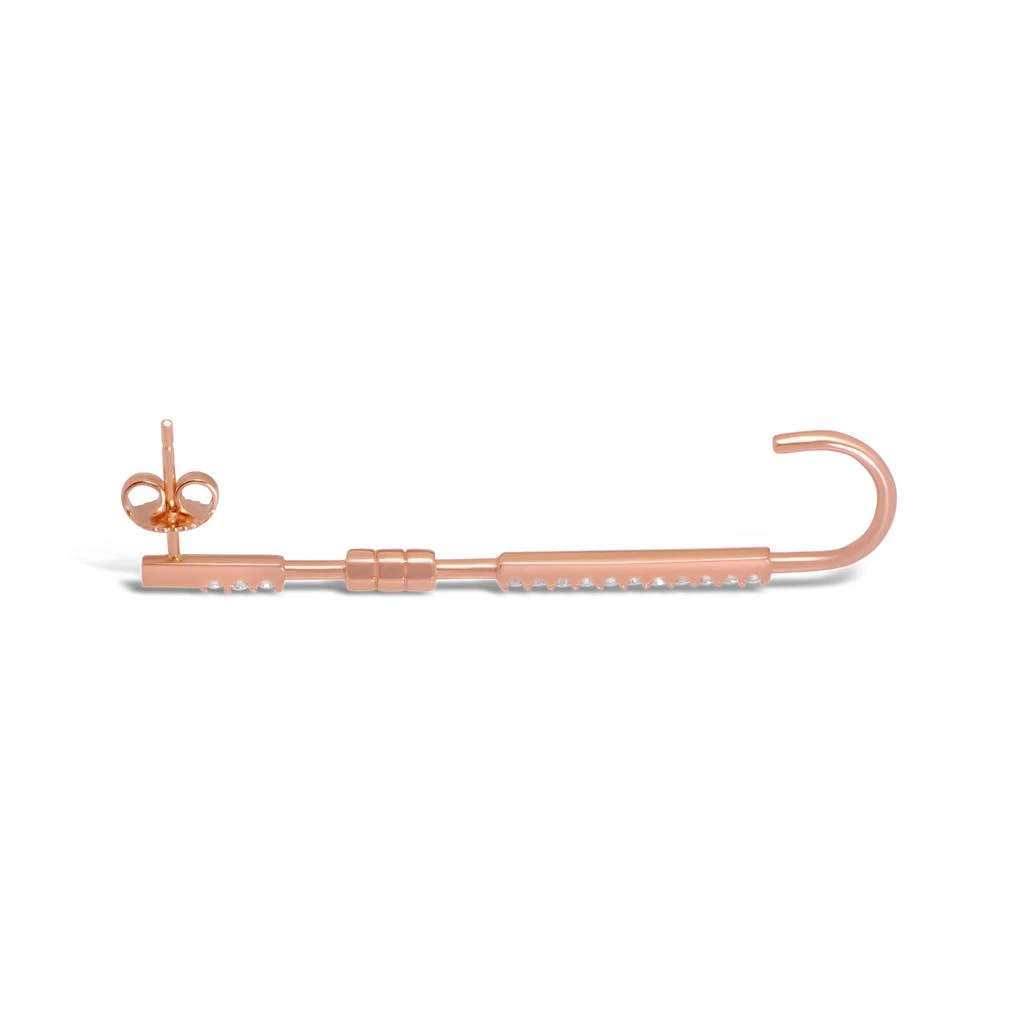 商品AME|Âme Totem 18K Rose Gold, Lab-Grown Diamond 0.26ct. tw. High Helix Ear Cuff,价格¥6166,第4张图片详细描述