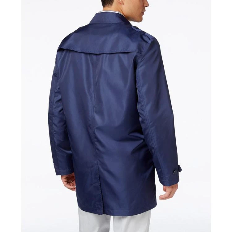 商品Tommy Hilfiger|Tommy Hilfiger Men's Fletch Solid 防雨大衣,价格¥648,第2张图片详细描述