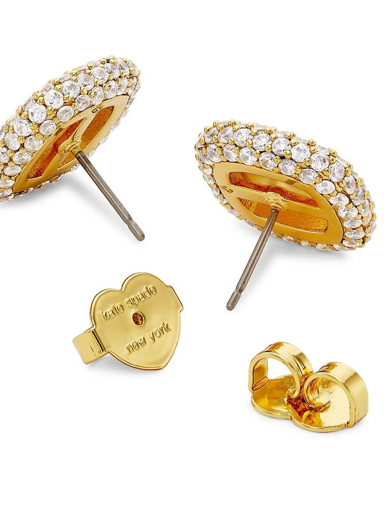 商品Kate Spade|Goldtone, Resin & Cubic Zirconia Stud Earrings,价格¥303,第3张图片详细描述