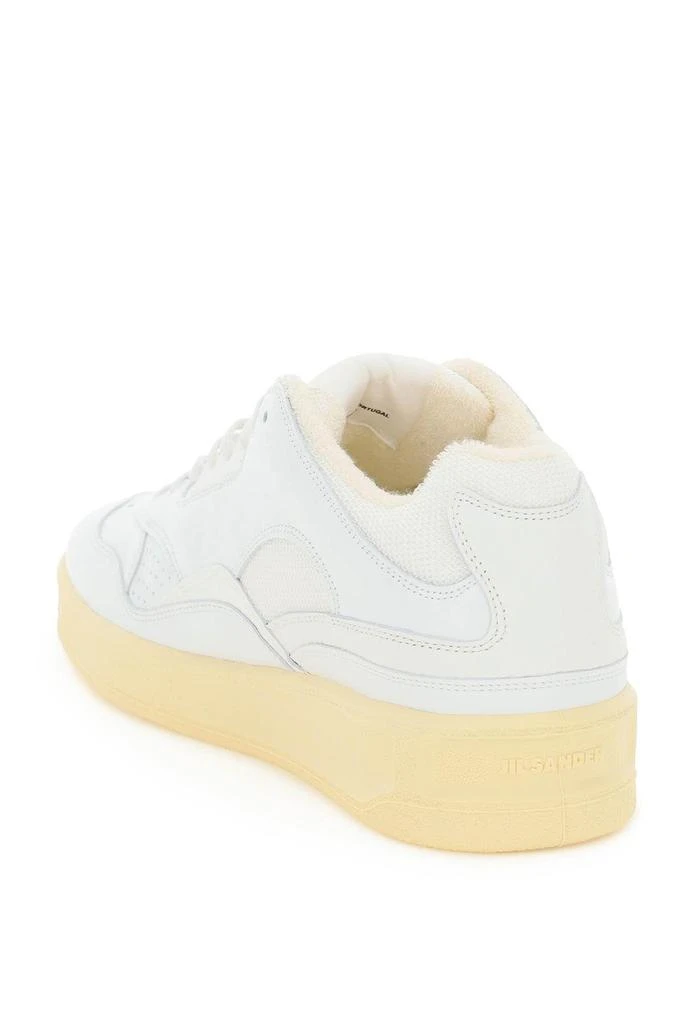 商品Jil Sander|LEATHER LOW-TOP SNEAKERS,价格¥2342,第2张图片详细描述