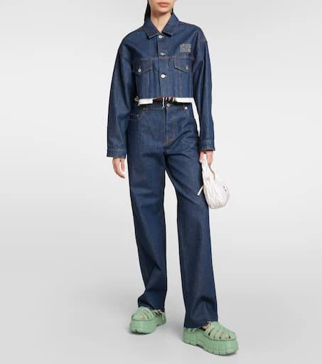 商品Miu Miu|Fisherman EVA厚底凉鞋,价格¥8644,第2张图片详细描述
