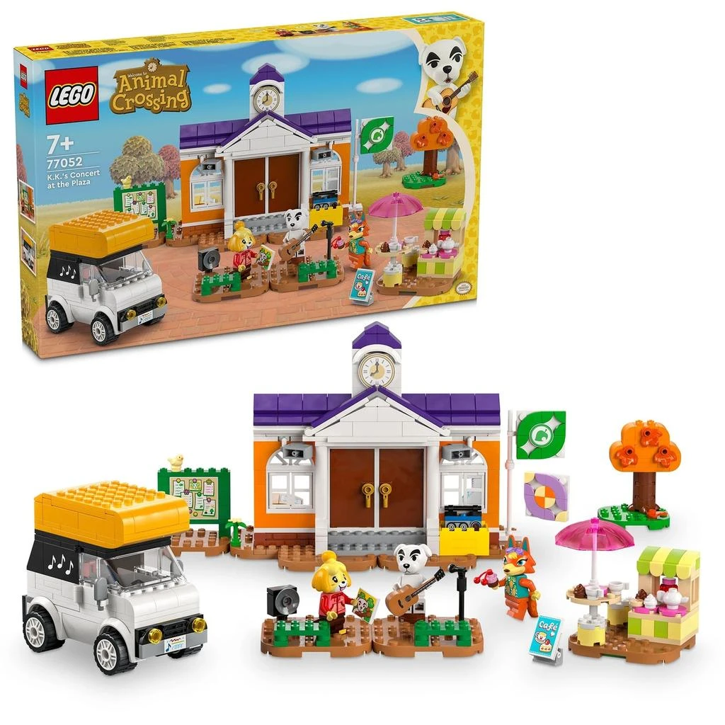 商品LEGO|LEGO Animal Crossing K.K.’s Concert in the Plaza Toy 77052,价格¥673,第1张图片