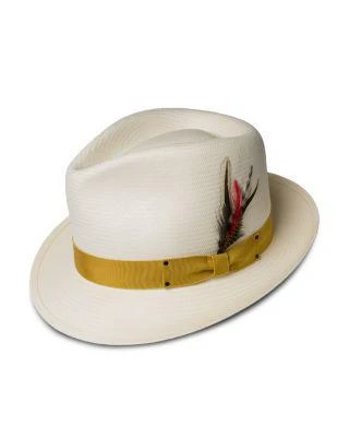 商品Bailey of Hollywood|Guthrie Teardrop Crown Shantung Litestraw Hat,价格¥824,第1张图片详细描述