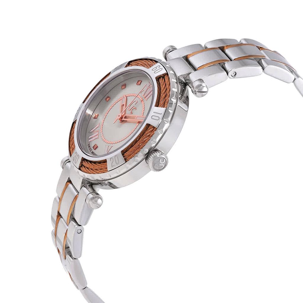 Guess LadyDiver Cable Quartz Silver Dial Ladies Watch Y41003L1商品第2张图片规格展示