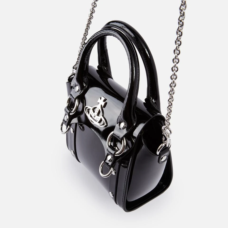 商品Vivienne Westwood|Vivienne Westwood Betty Mini Patent-Leather Bag,价格¥4092,第5张图片详细描述