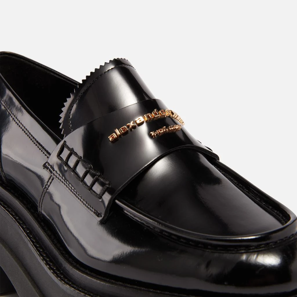 商品Alexander Wang|Alexander Wang Carter Patent-Leather Platform Loafers,价格¥5136,第4张图片详细描述