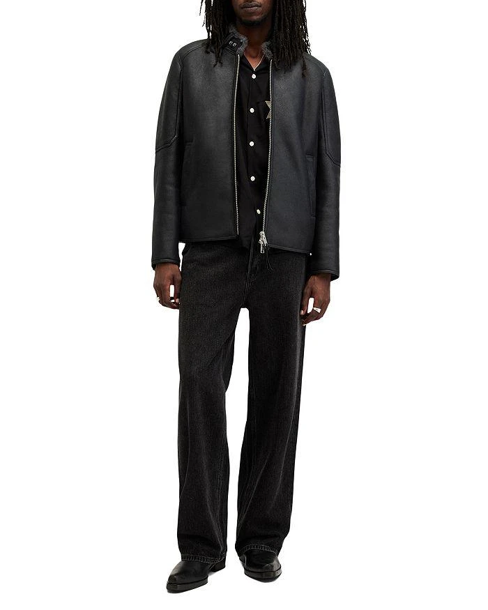 商品ALL SAINTS|Hayward Leather Jacket,价格¥8808,第2张图片详细描述