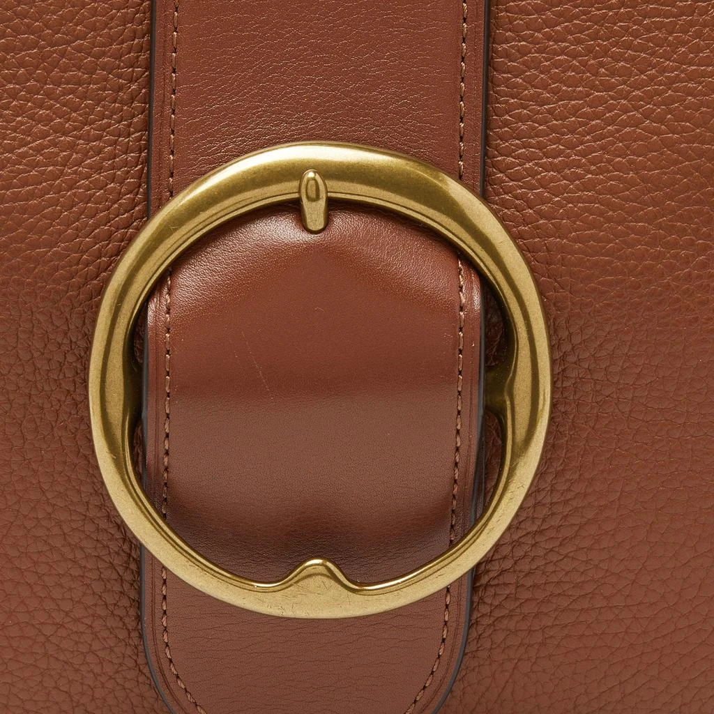 商品[二手商品] Ralph Lauren|Polo Ralph Lauren Brown Leather Lennox Shoulder Bag,价格¥1928,第5张图片详细描述