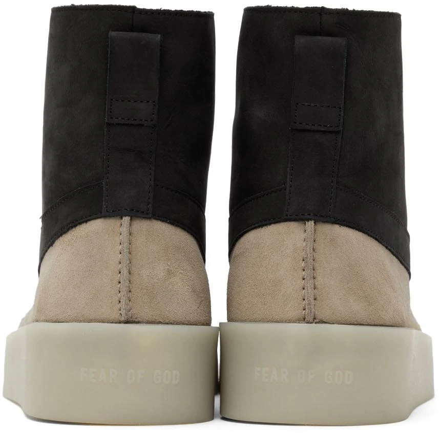 商品Fear of god|Black & Taupe Duck Boots,价格¥1787,第3张图片详细描述