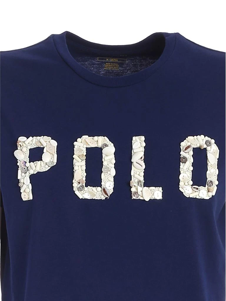 商品Ralph Lauren|Polo Ralph Lauren Shell Logo T-Shirt,价格¥927,第3张图片详细描述