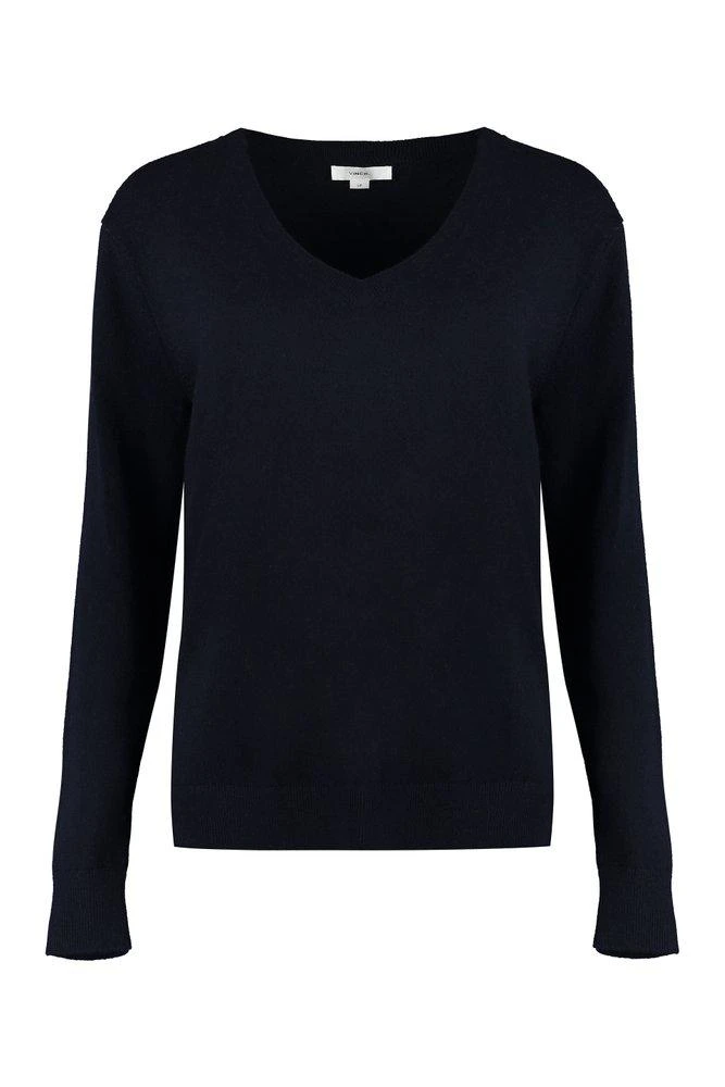 商品Vince|Vince Weekend Long Sleeved V-Neck Jumper,价格¥1899,第1张图片