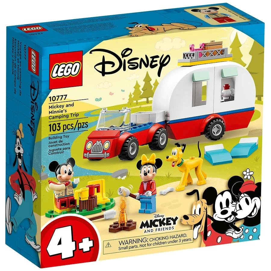 商品Lego Disney|Mickey Mouse and Minnie Mouse's Camping Trip 10777 103 piece LEGO Building Set,价格¥183,第5张图片详细描述