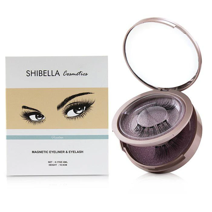 商品SHIBELLA Cosmetics|SHIBELLA Cosmetics 磁性眼线笔 & 假睫毛套装 - # Freedom -Freedom(3pcs),价格¥208,第2张图片详细描述