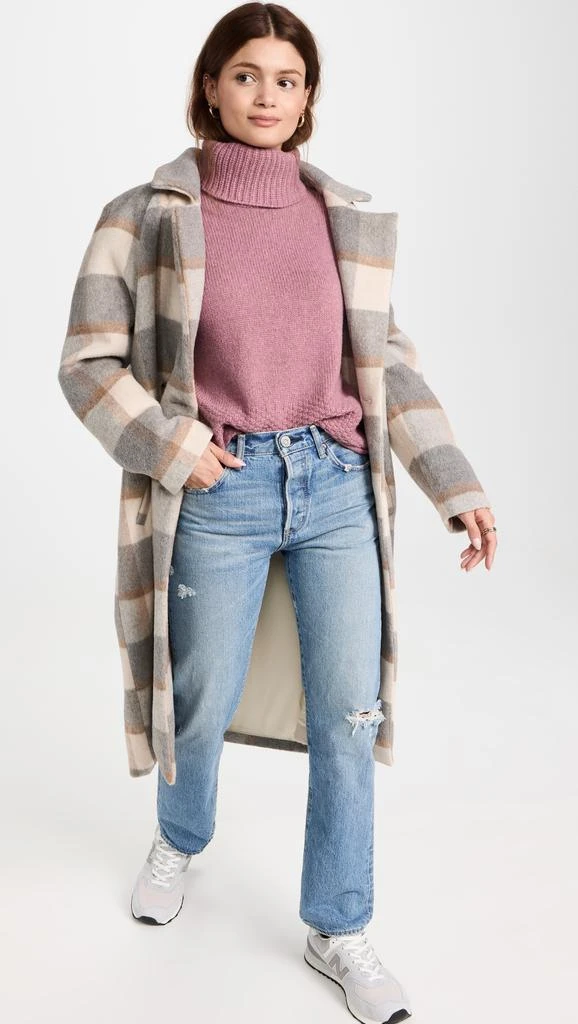 商品Madewell|Madewell Corsica Stitch Mix Turtleneck,价格¥488,第5张图片详细描述