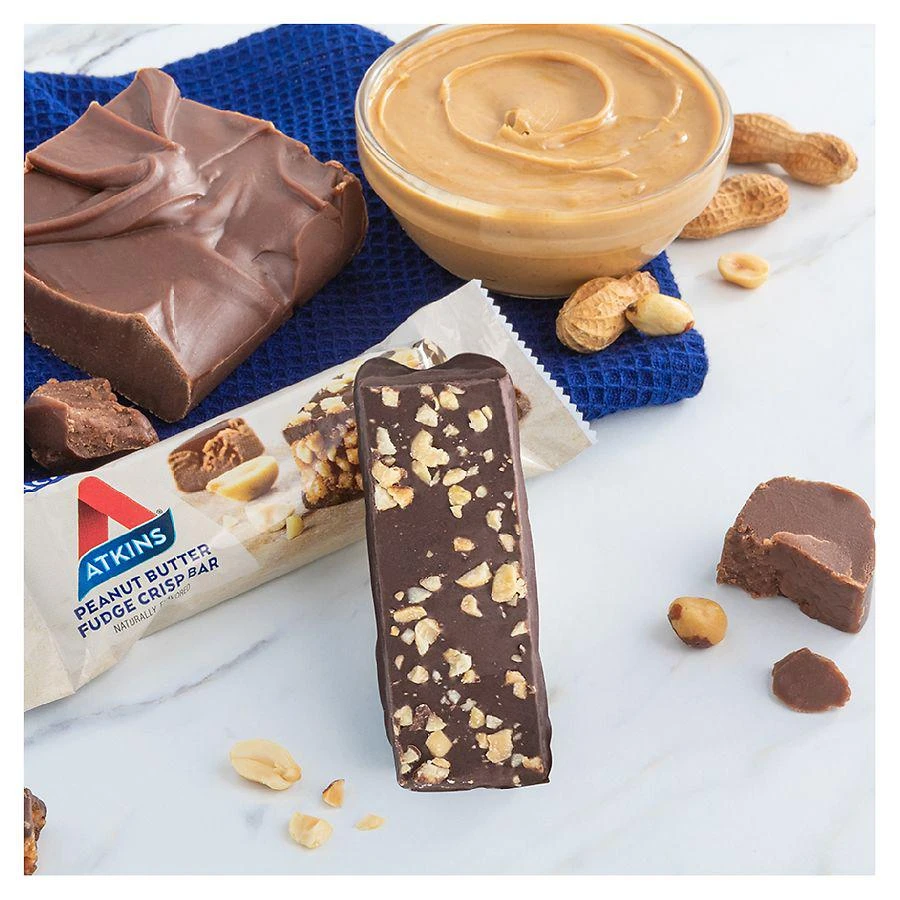 商品Atkins|Snack Bars Peanut Butter Fudge,价格¥83,第3张图片详细描述