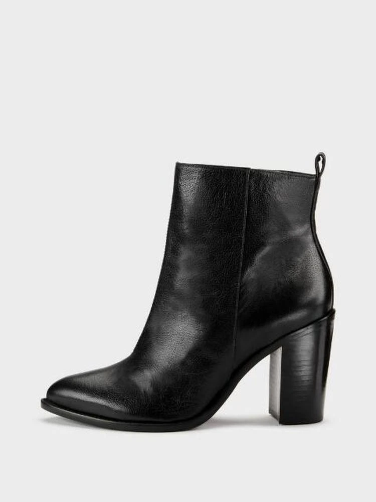 商品DKNY|Houston Glazed Leather Ankle Boot,价格¥826,第1张图片