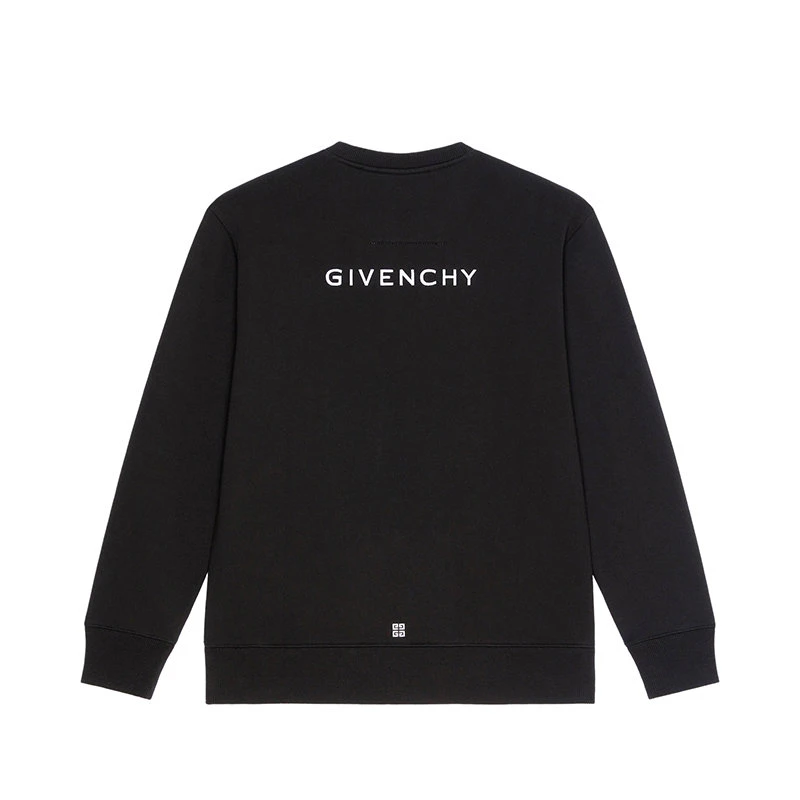 商品Givenchy|【预售3-7天】纪梵希 22年秋冬新款 迪士尼联名系列 男士黑色斑点狗印花修身无帽卫衣BMJ0HR3Y78-001,价格¥6150,第4张图片详细描述