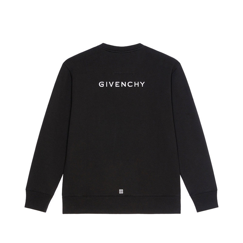 商品Givenchy|【预售3-7天】纪梵希 22年秋冬新款 迪士尼联名系列 男士黑色斑点狗印花修身无帽卫衣BMJ0HR3Y78-001,价格¥5909,第6张图片详细描述