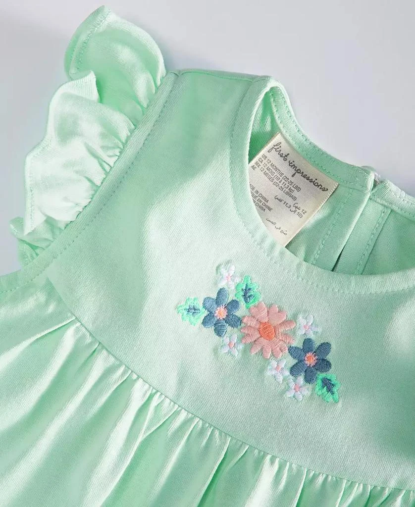 商品First Impressions|Baby Girls Petals Cotton Sunsuit, Created for Macy's,价格¥40,第3张图片详细描述