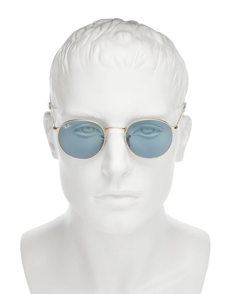 商品Ray-Ban|Unisex Icons Round Sunglasses,价格¥1222-¥1282,第2张图片详细描述