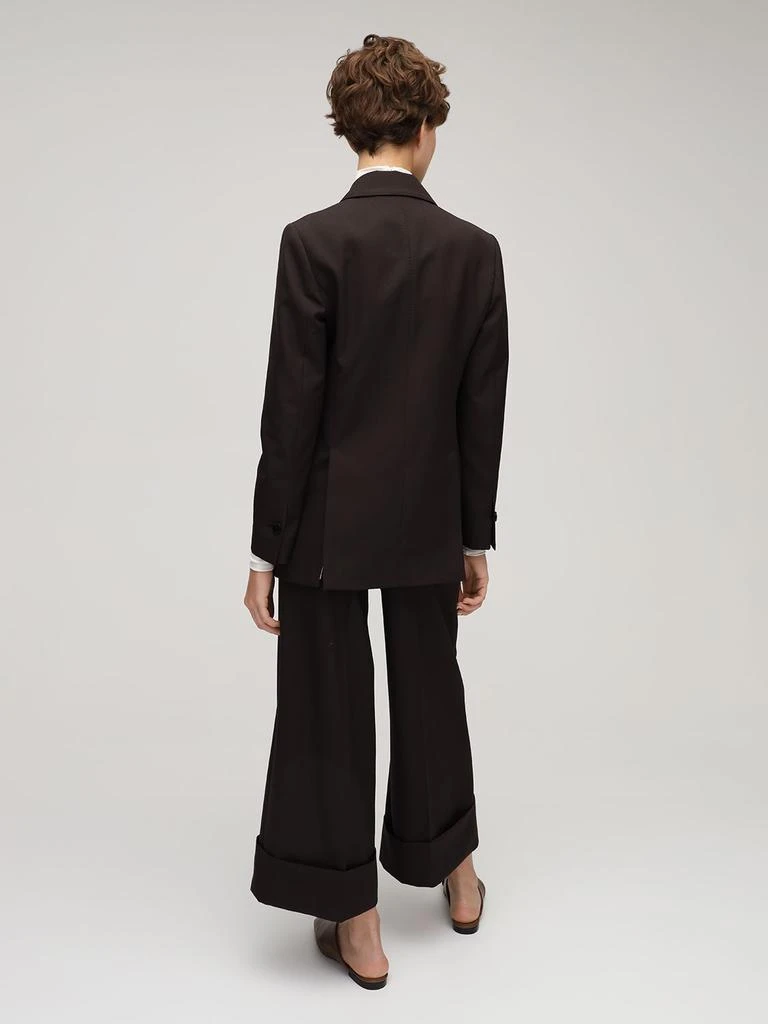 商品CASASOLA|High Waist Wool Wide Leg Pants,价格¥2663,第2张图片详细描述