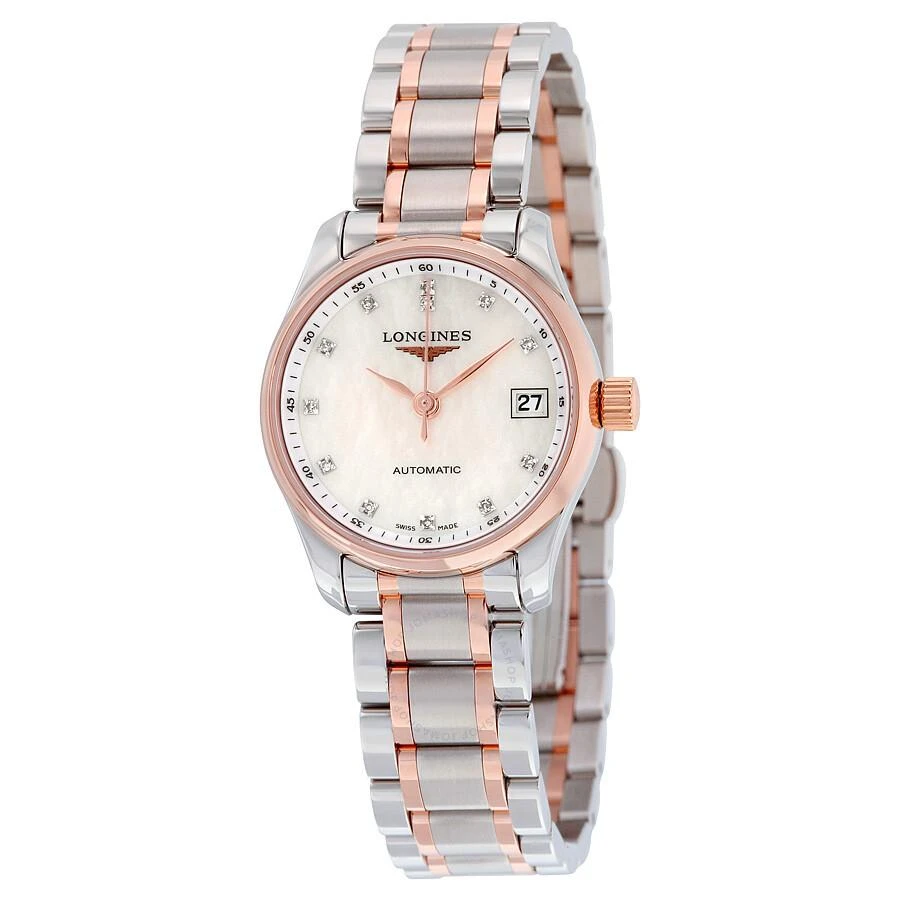 商品Longines|The Longines Master Automatic Mother of Pearl Ladies Watch L21285897,价格¥16717,第1张图片