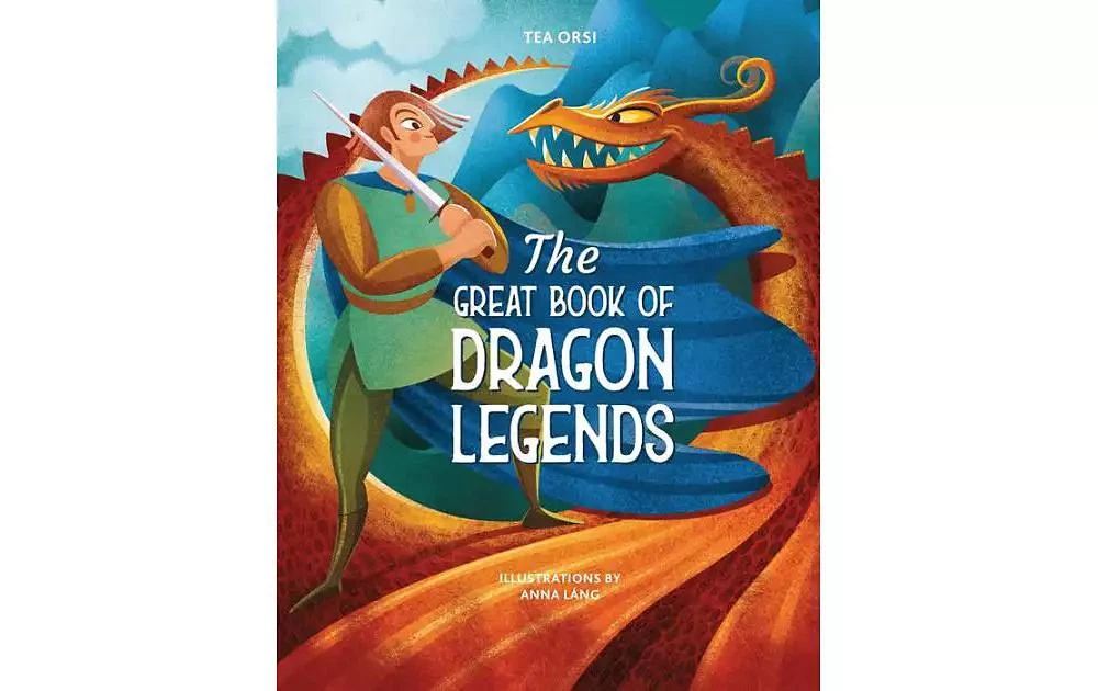 商品Barnes & Noble|The Great Book of Dragon Legends by Tea Orsi,价格¥127,第1张图片