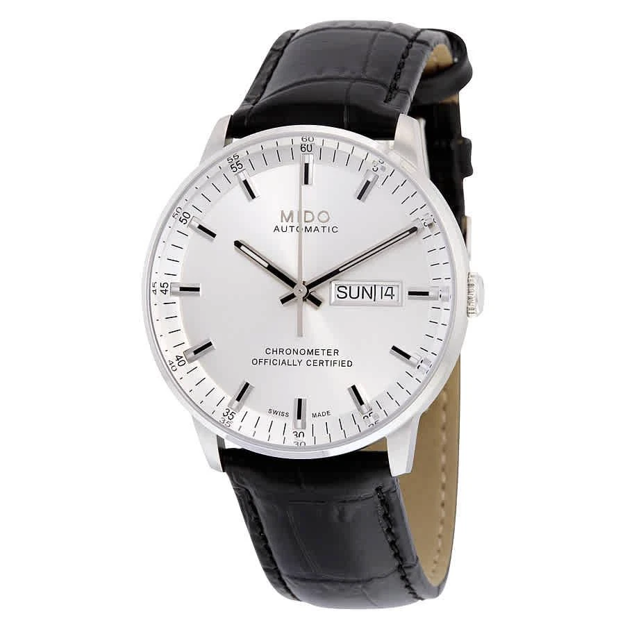 商品MIDO|Comander II Automatic Chronometer Silver Dial Men's Watch M021.431.16.031.00,价格¥6291,第1张图片