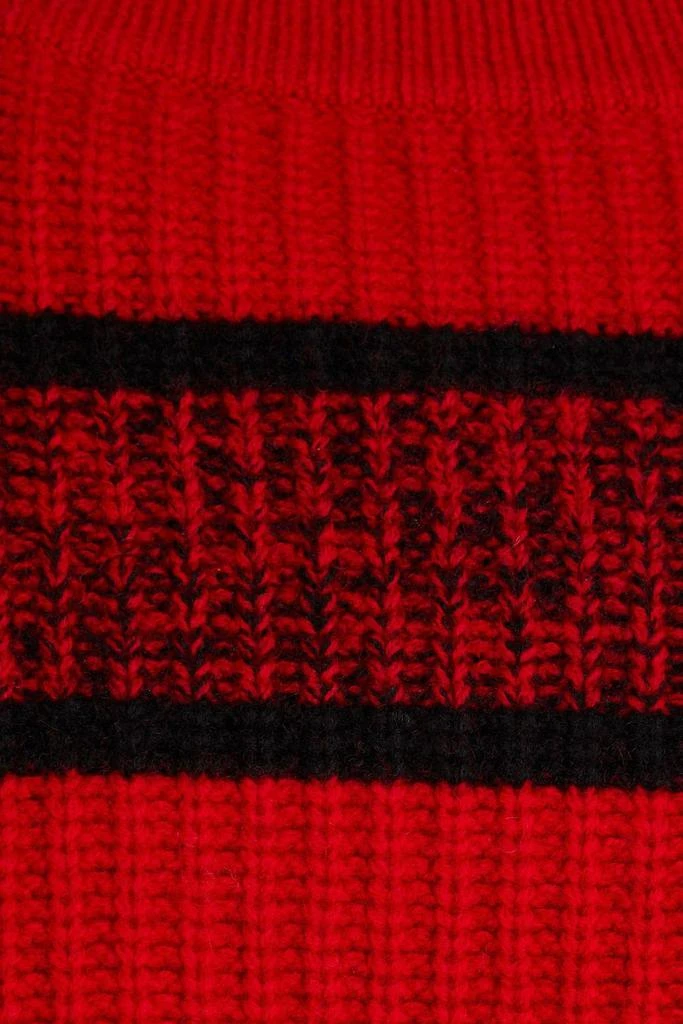 商品Re/Done|Cropped striped ribbed wool sweater,价格¥1495,第4张图片详细描述