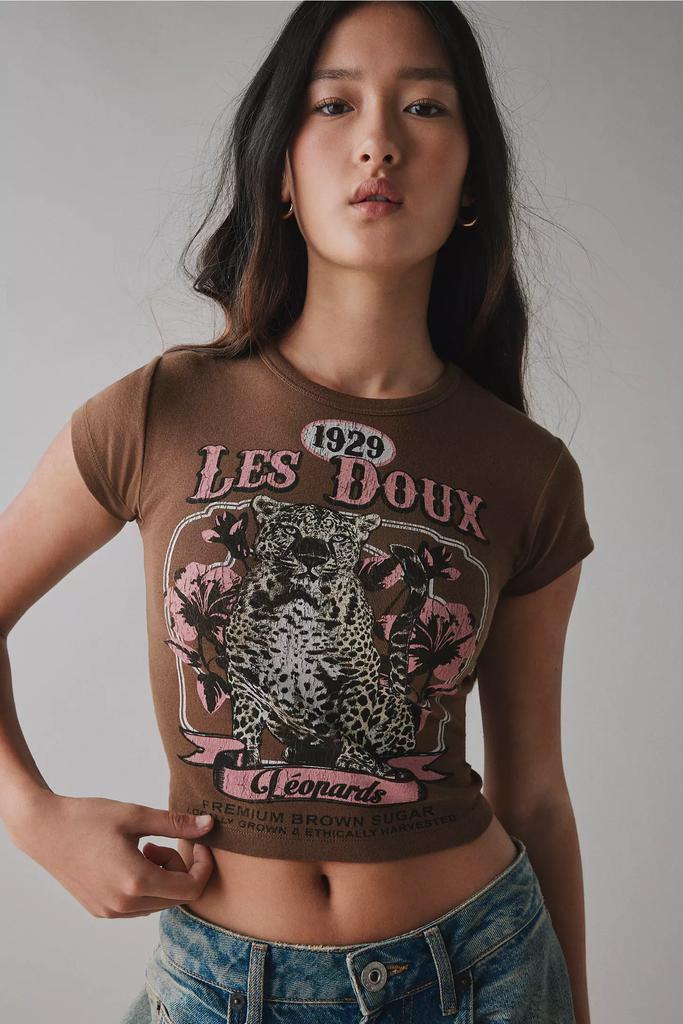 トップス babylclub leopard logo string tee トップス Babylclub Leopard logo string tee babylclub】24SS