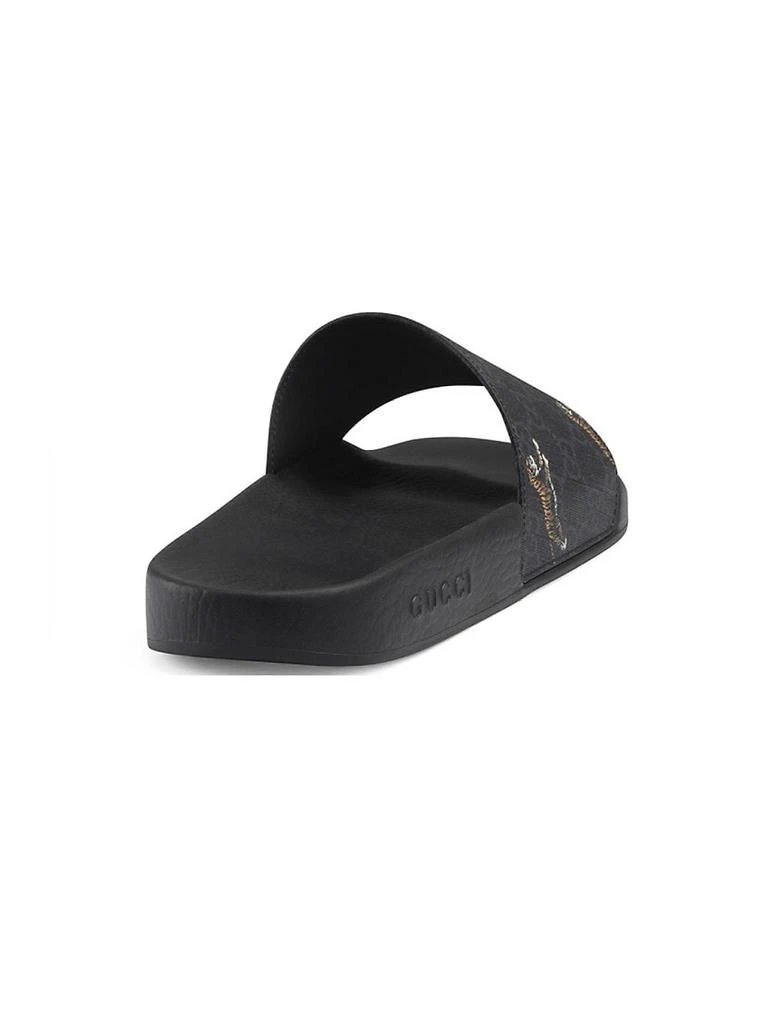 商品Gucci|GG Supreme Tigers Slide Sandal,价格¥3346,第3张图片详细描述