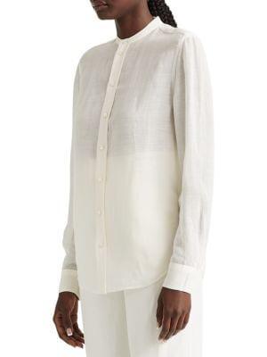 商品Ralph Lauren|Imann Linen Voile Shirt,价格¥2843,第5张图片详细描述