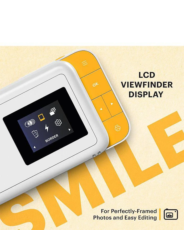 商品Kodak|Smile Instant Print Digital Camera,价格¥748,第5张图片详细描述