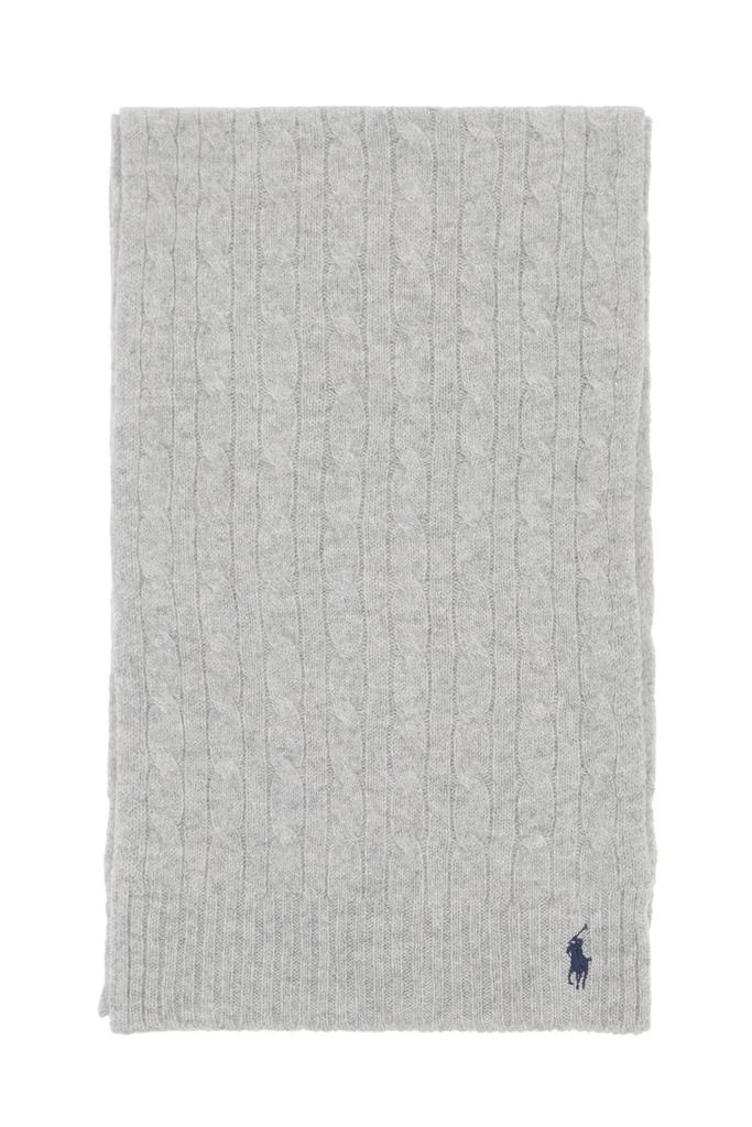 商品Ralph Lauren|Polo ralph lauren wool and cashmere cable-knit scarf,价格¥628,第1张图片