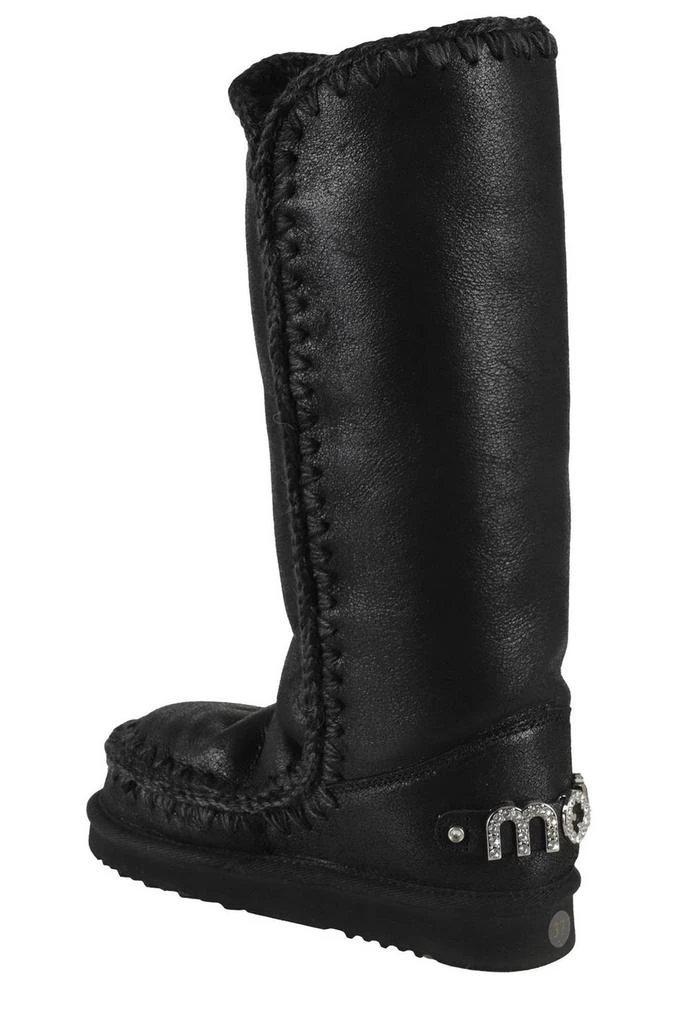 商品Mou|Mou Logo-Embellished Snow Boots,价格¥2462,第3张图片详细描述