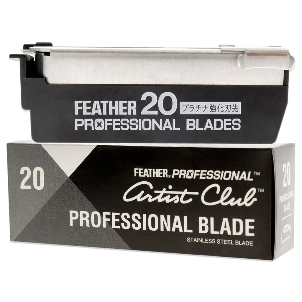 商品Jatai|Feather Artist Club Professional Blade by Jatai for Unisex - 20 Pc Blades,价格¥159,第3张图片详细描述