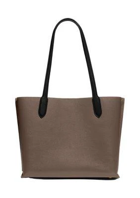 商品Coach|Willow Tote In Color Block With Signature Coated Canvas,价格¥2623,第4张图片详细描述