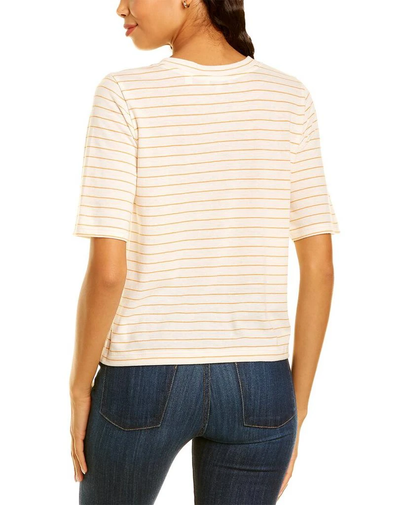 商品Vince|Vince Chalk Stripe T-Shirt,价格¥142,第2张图片详细描述