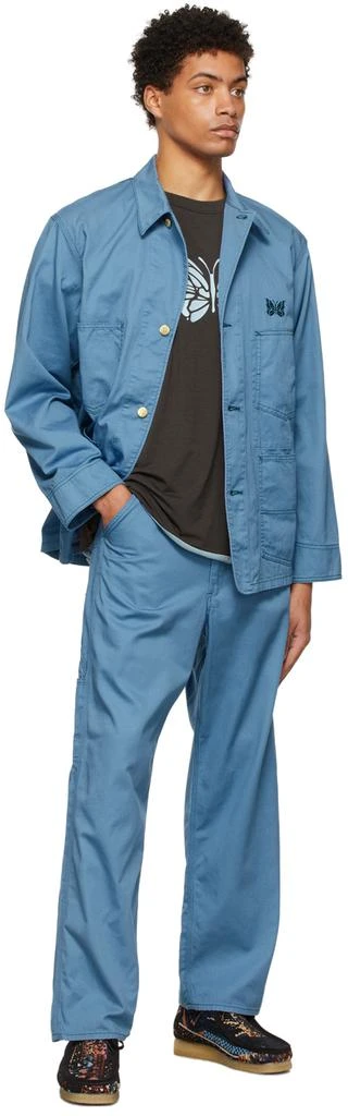 商品Needles|Blue Smith's Edition Coverall Twill Shirt,价格¥977,第4张图片详细描述