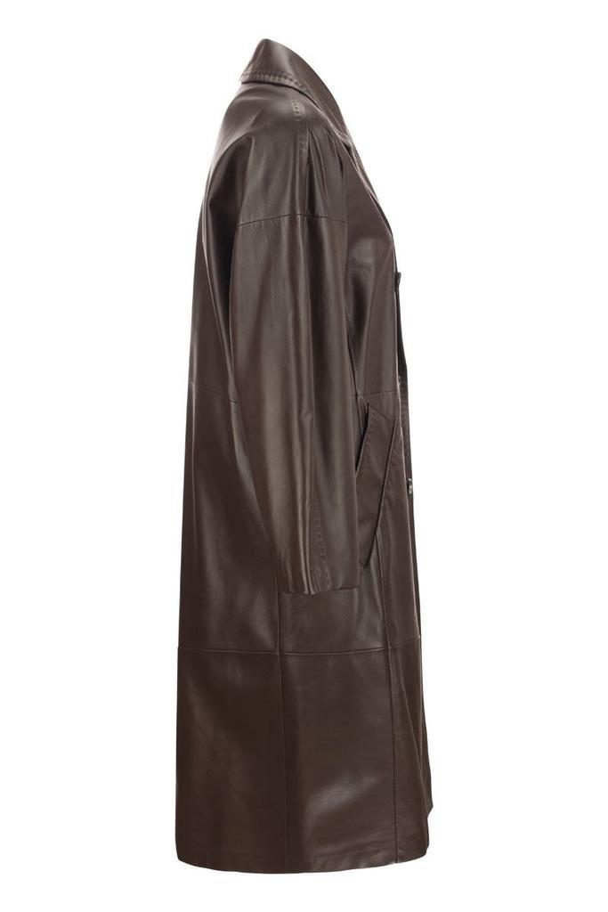 商品Max Mara|MAX MARA USSURI - 101801 Icon Coat in nappa leather,价格¥16328,第5张图片详细描述