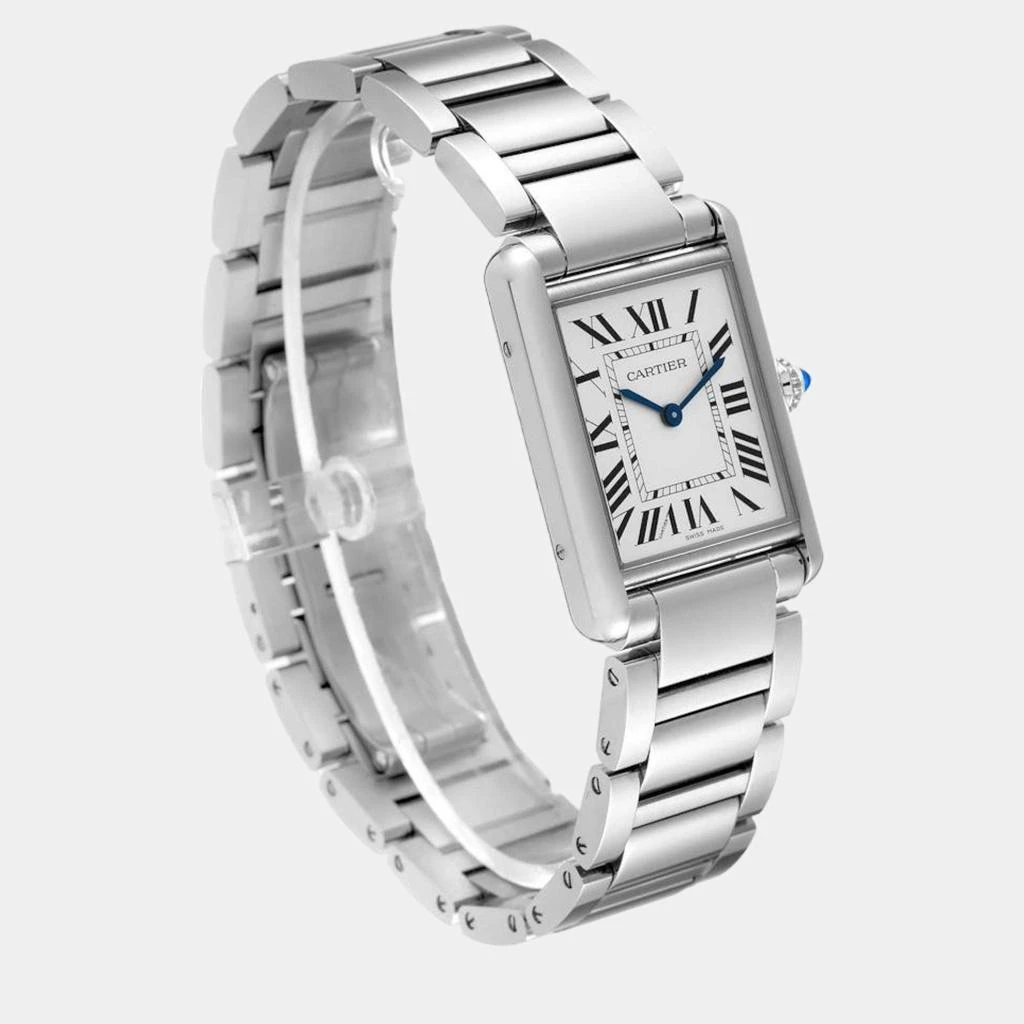 商品[二手商品] Cartier|Cartier Tank Must Large Steel Silver Dial Ladies Watch WSTA0052 33.7 x 25.5 mm,价格¥36439,第5张图片详�细描述