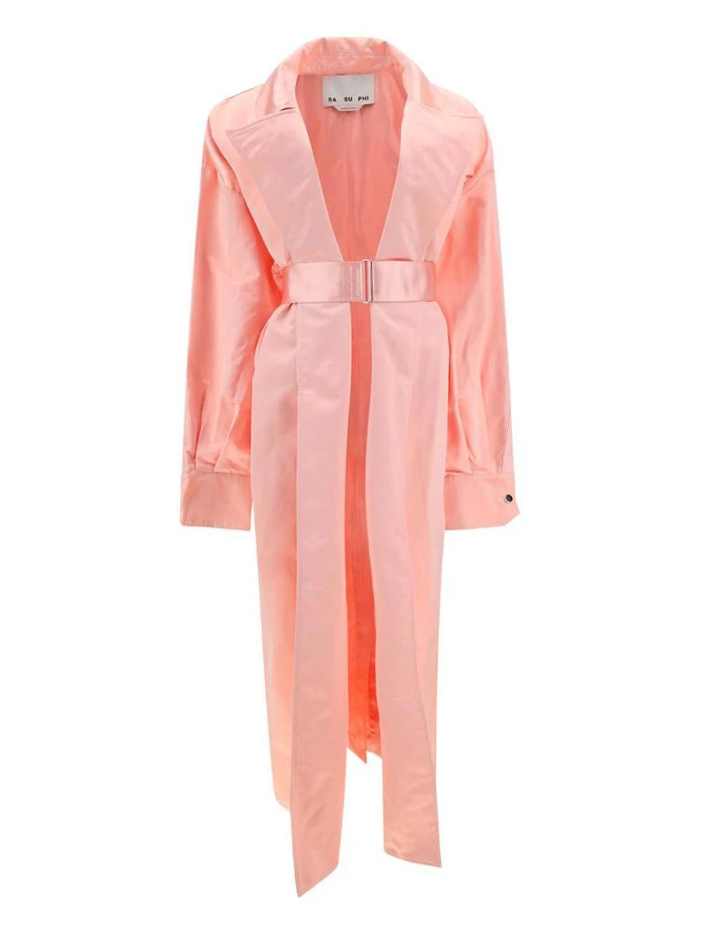 商品SA SU PHI|SA SU PHI TRENCH COATS,价格¥15264,第1张图片